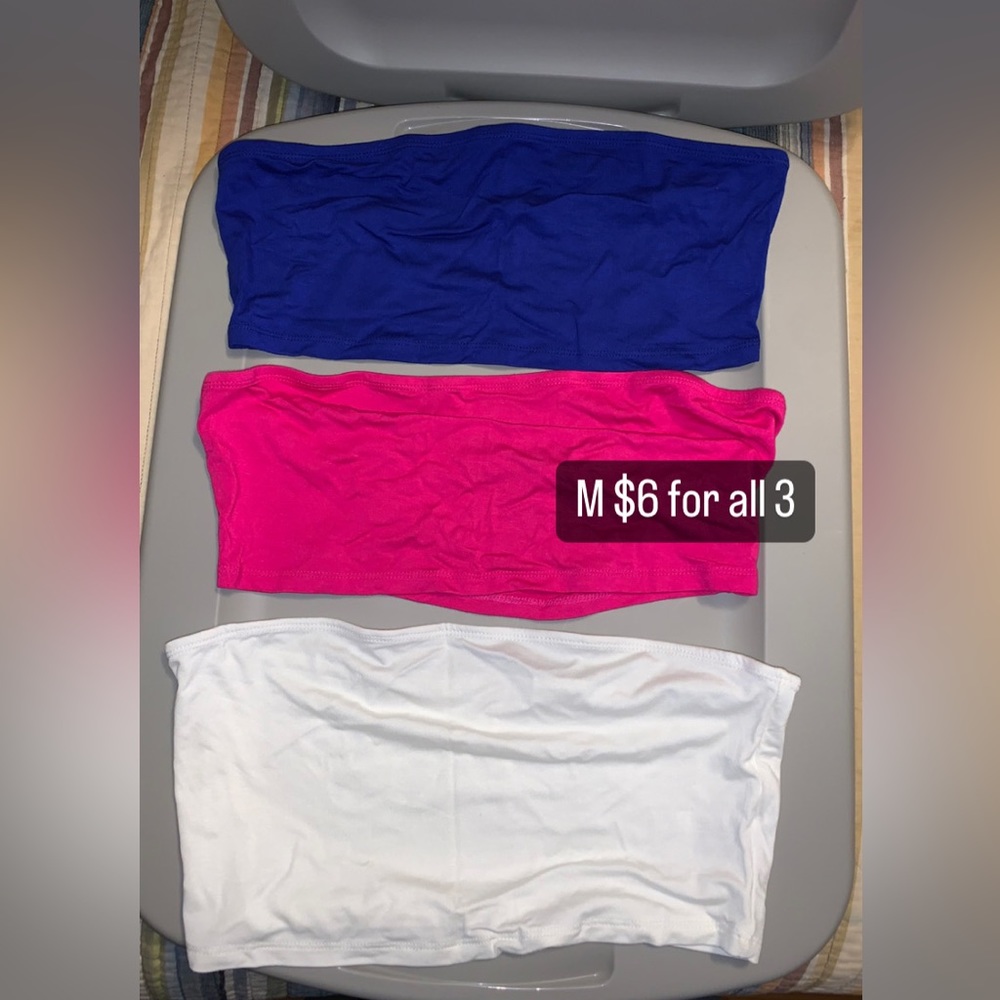 3 tube tops